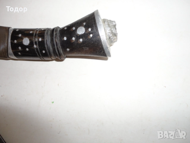 Стар нож кукри , снимка 6 - Ножове - 52670271