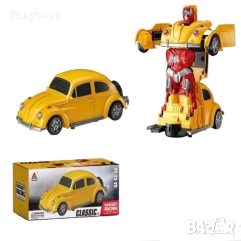 Трансформер Кола - Робот с пушек - RACING CAR