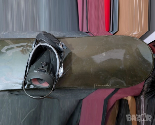 Сноуборд Salomon 158 с автомати, снимка 6 - Зимни спортове - 51596802