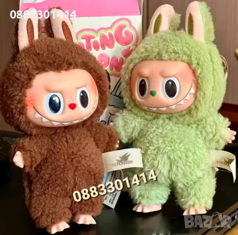 Плюшени играчки Labubu Macaron, снимка 4 - Плюшени играчки - 50571616