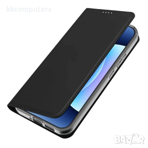 DUX DUCIS Skin Pro Кожен Калъф за Xiaomi 17 Pro - Слот за карта, Стойка, Скрит магнит, 2 цвята, снимка 5 - Калъфи, кейсове - 53885361