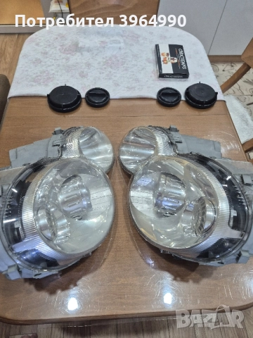 Кристални Оригинални КСЕНОНОВИ фарове за Мерцедес С клас W203 спорт купе. , снимка 4 - Части - 52100666