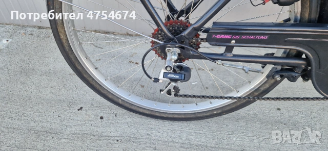 Алуминиев дамски велосипед Kettler колело 26", снимка 2 - Велосипеди - 53833427