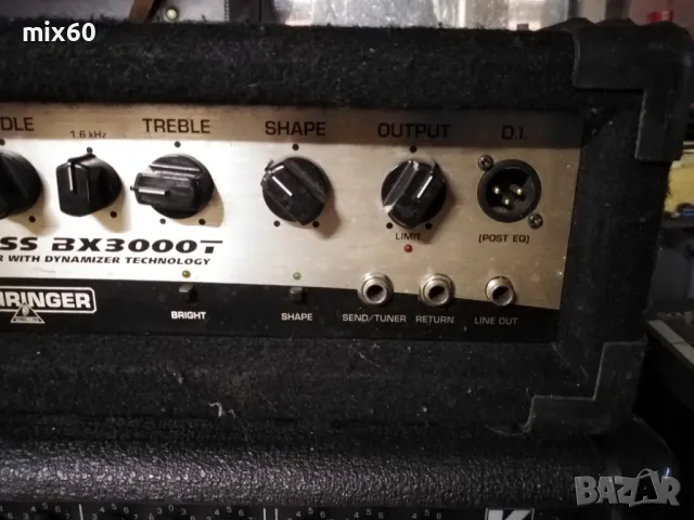 Продавам глава за бас китара Behringer Ultrabass BX3000 t , снимка 4 - Ресийвъри, усилватели, смесителни пултове - 48429109