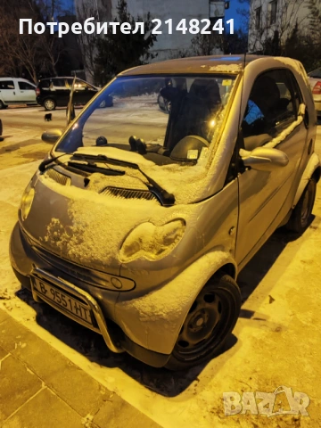Намаление !Продавам смарт форту 2002 г в движение, 650 евро,1270 лв , снимка 5 - Автомобили и джипове - 53114763