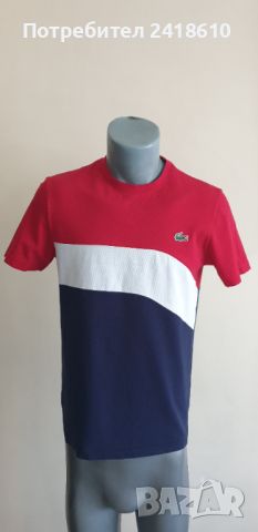 Lacoste Sport Pique Cotton Mens Size S ОРИГИНАЛ! Мъжка Тениска!, снимка 9 - Тениски - 46279601