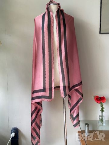 Розов шал, голям размер, снимка 4 - Шалове - 45427886