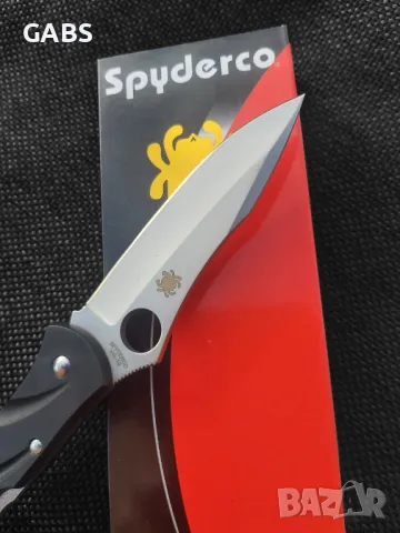 Сгъваем джобен нож Spyderco Centofante три цвята, снимка 6 - Ножове - 49242792