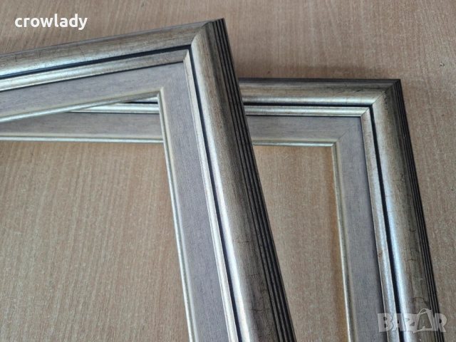 2 Сребърни рамки и паспару за гоблен картина огледало 2, снимка 3 - Картини - 53510751