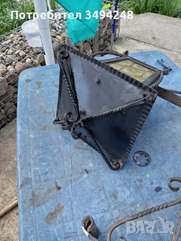 Фенери от ковано желязо , снимка 5 - Антикварни и старинни предмети - 53829902