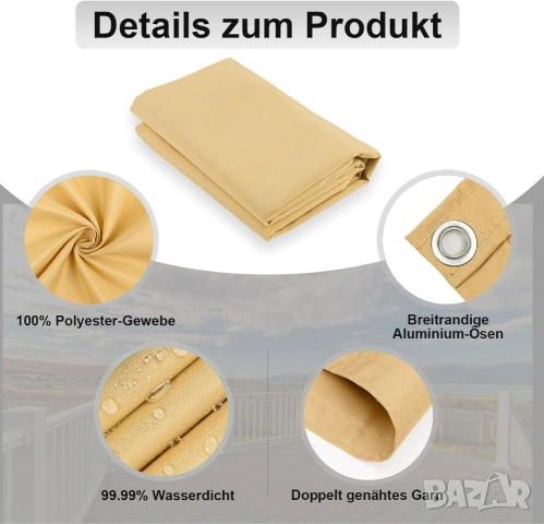 Водоустойчив и ветроустойчив параван за поверителност за балкон, тераса, ограда, снимка 7 - Други стоки за дома - 50051277