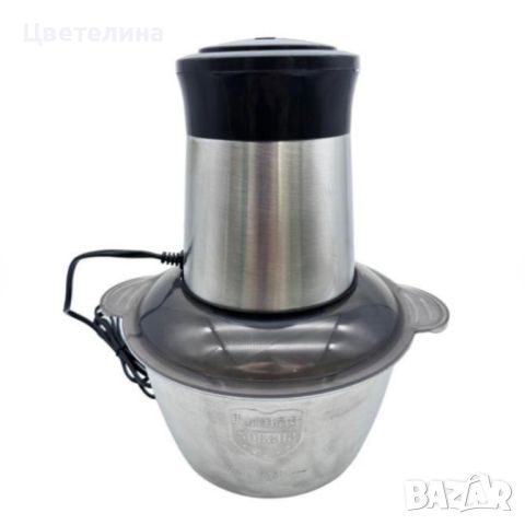 Комбиниран кухненски чопър месомелачка с купа от неръждаема стомана 2 литра YXY-JD-561, снимка 1 - Други - 46428385