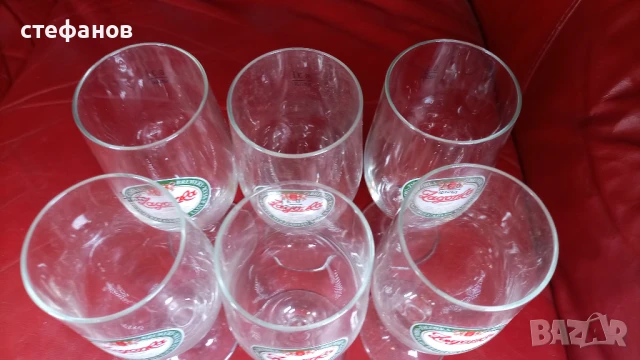 Бирени чаши Загорка в кашончето си, 300 мл, 6 бр, снимка 6 - Чаши - 51142726