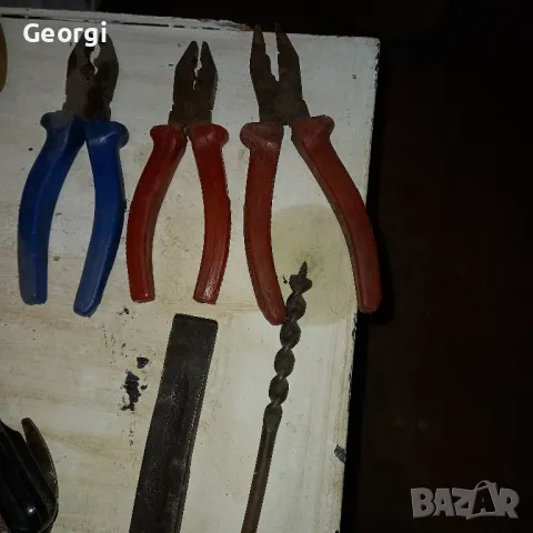 стари брадвички чукове клещи и инструменти от соца по-споразумение, снимка 8 - Клещи - 49486964