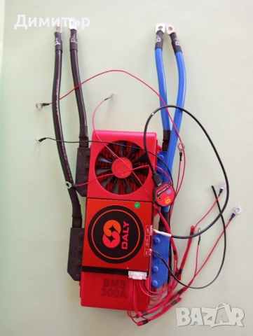 DALY BMS LifePo4 8s 24v 300a бмс контролер за литиевойонна батерия