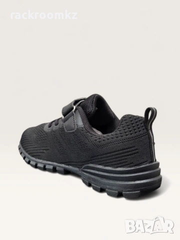 Детски маратонки с лепенка черни B601 black, снимка 3 - Детски маратонки - 53886948