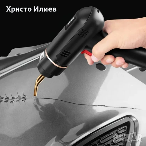 Поялник за пластмаса Мини горещ телбод Безжична машина за заваряване на пластмаса с 1000бр скоби, снимка 14 - Поялници и запояване - 51118528