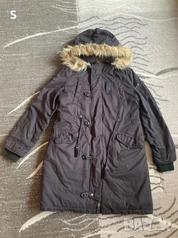 Дамско Яке/Парка 38 размер, снимка 11 - Якета - 53951104