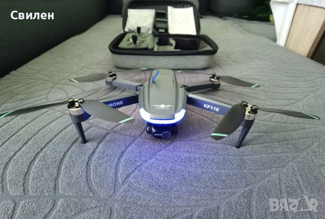 Професионален дрон KF110 Pro GPS 4K 2-axis gimble 2км 25 мин полет