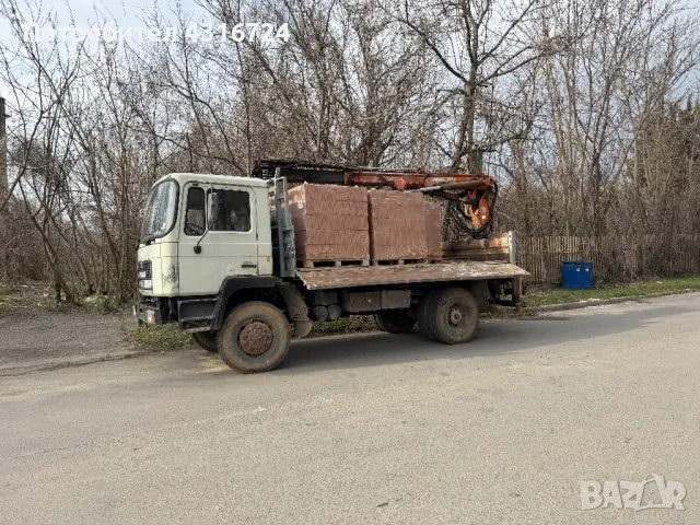 Транспортни услуги самосвал с кран, снимка 1 - Транспортни услуги - 49021274