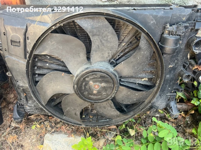 Перка за охлаждане , вентилатор Mercedes W204 W212
