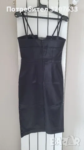 Прекрасна малка черна рокля на марката "Calliope", снимка 4 - Рокли - 50057963