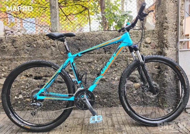 Giant Talon 27.5 цола. Deore. Rockshox Вилка 3х9 скорости Обслужен, снимка 1 - Велосипеди - 47768194