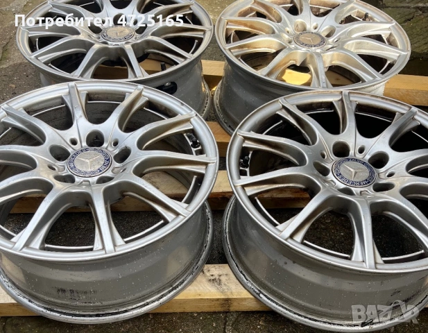 Оригинални джанти 16’ 5х112 Мерцедес, снимка 6 - Гуми и джанти - 54229746