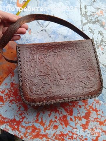 Дамска чанта от естествена кожа , снимка 3 - Чанти - 53915717