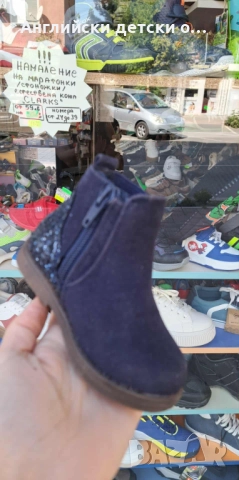 Английски детски боти естествена кожа , снимка 2 - Детски боти и ботуши - 51854364