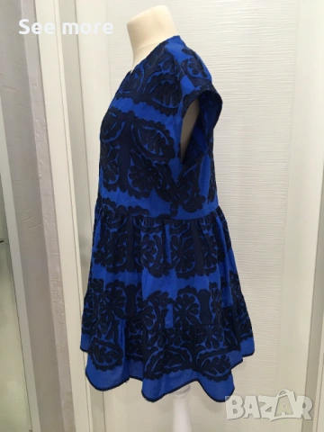 ZARA рокля с бродерии S, снимка 3 - Рокли - 54183607