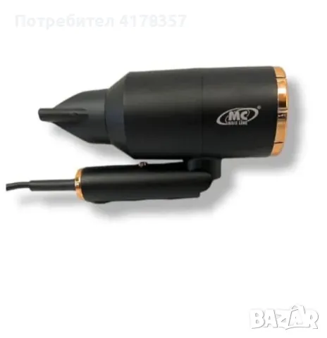 Сешоар 1800W, туристически, снимка 1 - Сешоари - 46825112