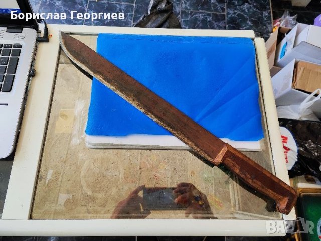 Голям нож мачете обща дължина 51 см, снимка 1 - Ножове - 46239930