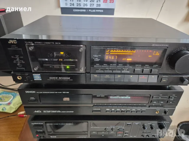 Касетен дек JVC TD-V611, снимка 1 - Декове - 49089617