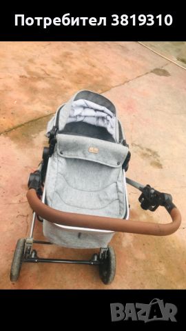 бебешка количка , снимка 3 - Детски колички - 46390084
