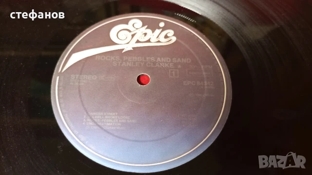 Дългосвиреща грамофонна плоча STANLEY CLARKE „rocks, pebbles and sand”, Холандия, снимка 6 - Грамофонни плочи - 51164352