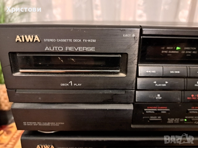Продавам много запазена аудио система AIWA -Z 92, снимка 7 - Аудиосистеми - 52631791