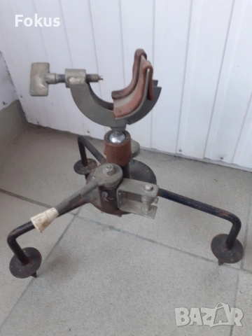 Стара соц. скоба за прострелване на оръжие пушка АК, снимка 6 - Антикварни и старинни предмети - 53333471