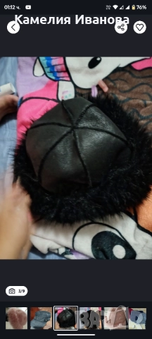 Двулицеви зимни шапки и ръкавици , снимка 2 - Шапки - 49506541