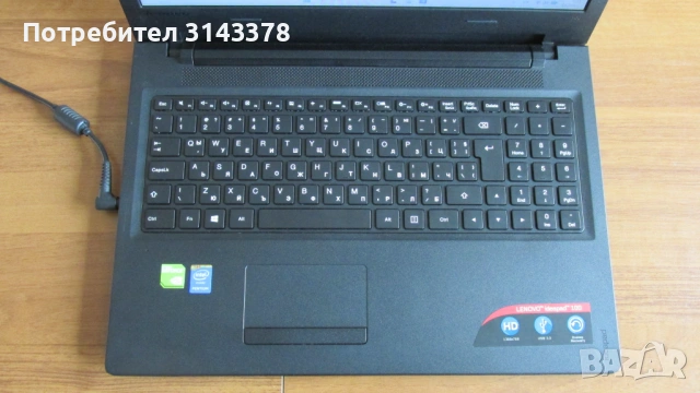 15.6 инча Lenovo с 8 GB DDR3 и SSD лаптоп, снимка 2 - Лаптопи за дома - 54078331