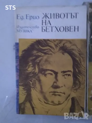 Животът на Бетховен Ед. Ерио, снимка 1 - Художествена литература - 48778438