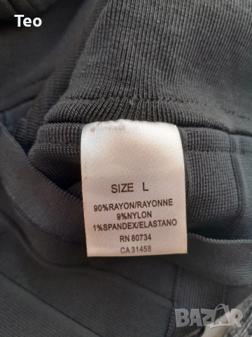 Къса черна рокля Herve Leger, снимка 12 - Рокли - 52928019