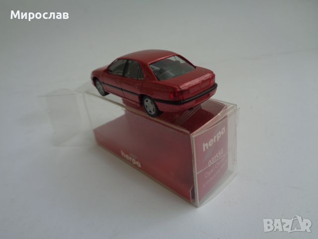 HERPA 1:87 H0 OPEL OMEGA ИГРАЧКА КОЛИЧКА МОДЕЛ, снимка 4 - Колекции - 45819880