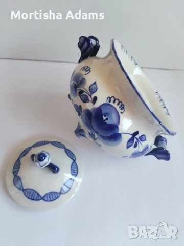 Бонбониера- Гжель, снимка 3 - Колекции - 52771921