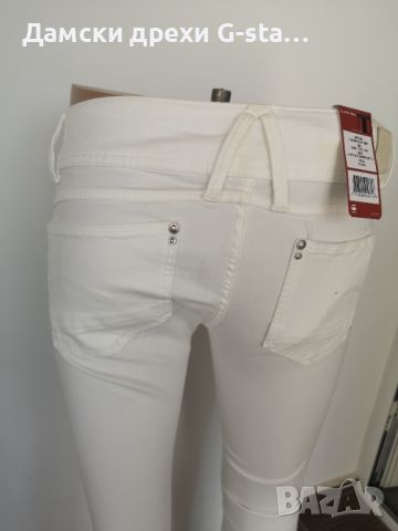 Дамски дънки G-Star RAW®LYNN MID SKINNY WMN 3D AGED W27/L32; 111, снимка 6 - Дънки - 46303361