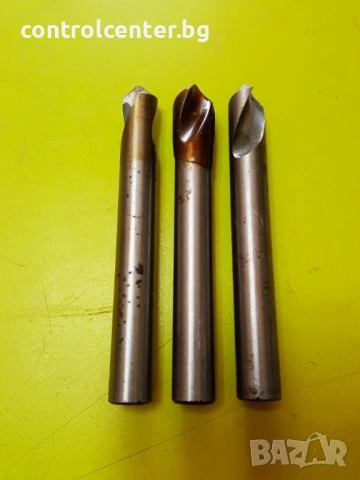 Центрови свредла маркиращи ф12.00 ,заточване на 90°,със 18% волфрам,високоякостни,идеални и за фаски