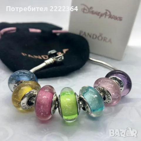 Търся Pandora Disney Murano пандора дисни мурано, снимка 2 - Гривни - 48569038