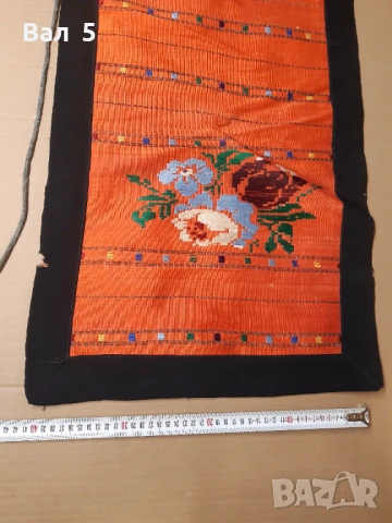 Автентична тъкана престилка , носия, снимка 3 - Антикварни и старинни предмети - 53846035