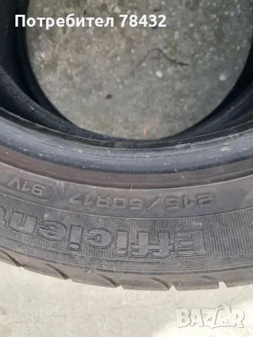 Летни гуми 215/50/17 - Goodyear - 2 броя , снимка 2 - Гуми и джанти - 49547518