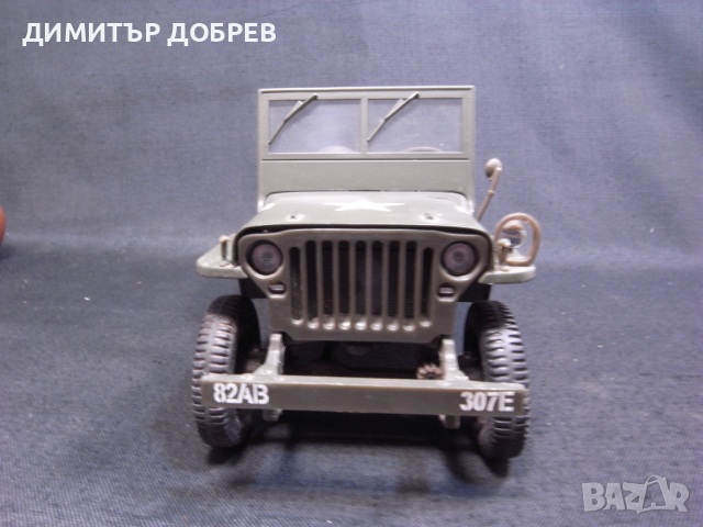 1/18 МЕТАЛНА КОЛИЧКА МАЩАБЕН МОДЕЛ JEEP WILLYS GATE CHINA, снимка 9 - Колекции - 44954941